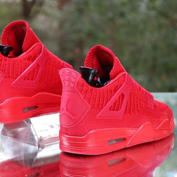 Air Jordan 4 Retro Flyknit University Red - Picture 13 of 15